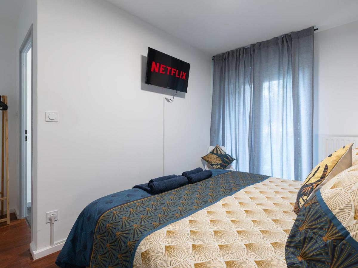 Апартаменти Le Phenix - Hypercentre 16 Personnes Garage Gratuit Wifi Jardin Barbecue Proche Parc Tete D'Or Віллербанн Екстер'єр фото